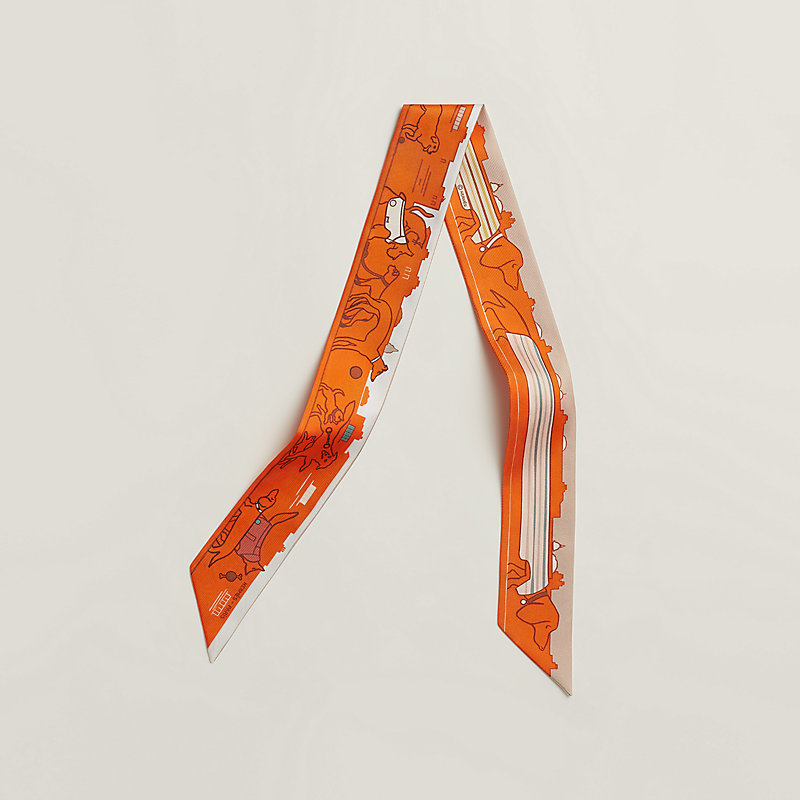 HERMES　Les Chiens Parisiens　ツイリー　エルメス Les Chiens Parisiens Twilly | Hermès Mainland China
